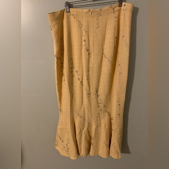 Christy dawn Alma skirt mermaid yellow custard floral 2xl xxl - Picture 6 of 7